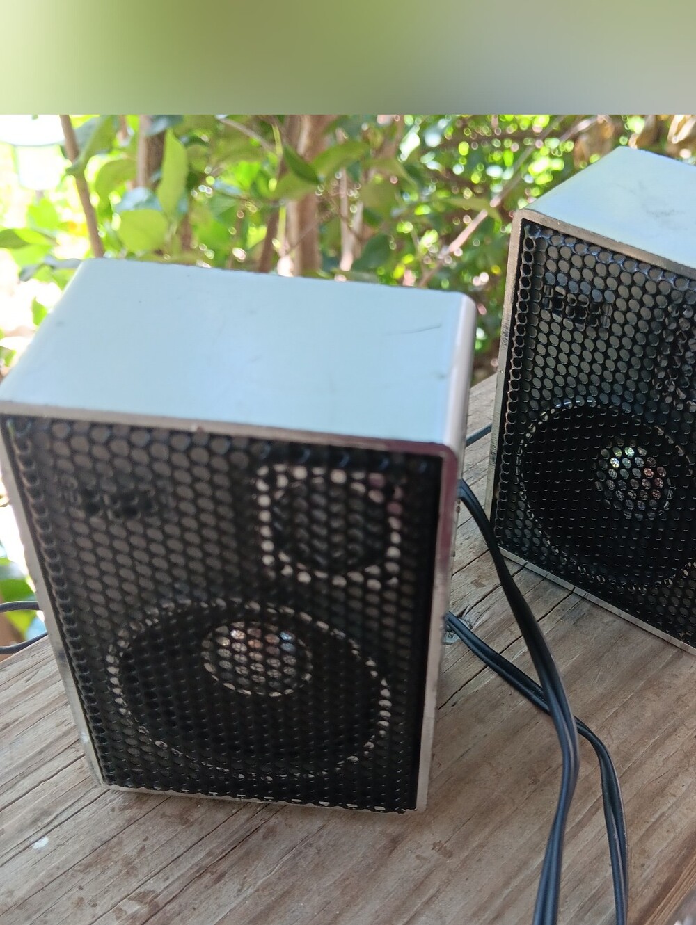 Vintage Ronsonic Hi-fi Mini Speakers Stereo Reciever Cassette